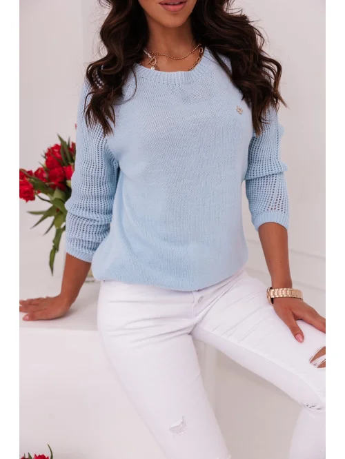 SWETER DAMSKI INTERY BABY BLUE